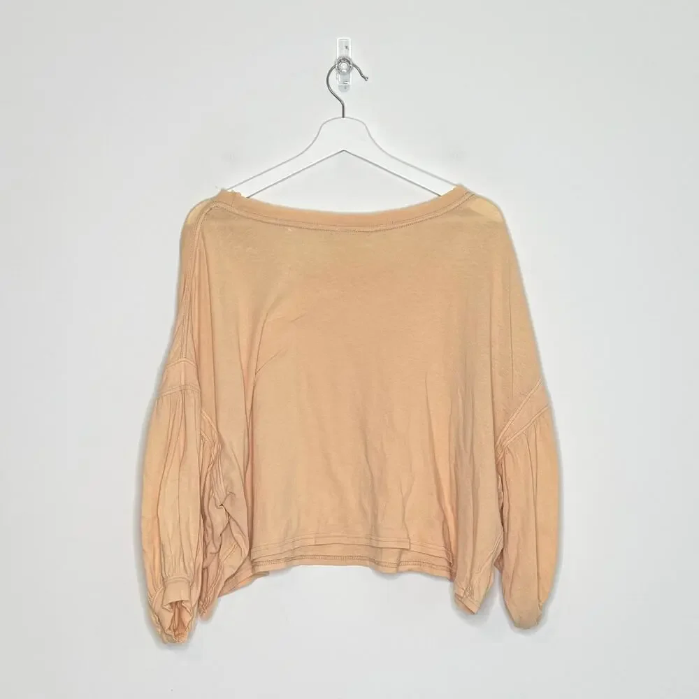 FREE PEOPLE | Sugar Rush Balloon Sleeve Tee | XS - Picture 4 of 5
